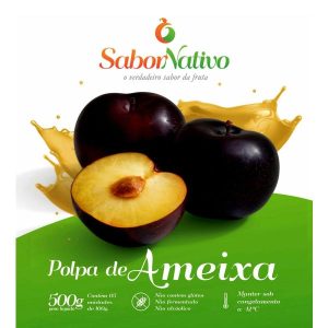 Polpa sabor Ameixa - Sabor Nativo