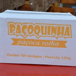 Paçoquinha CX 100 Unid - Cleobem