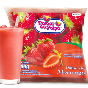 Polpa de Morango 400g Pomar